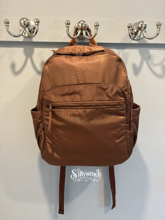 Vera Bradley Cinnamon Bancroft Nylon Backpack main image 9
